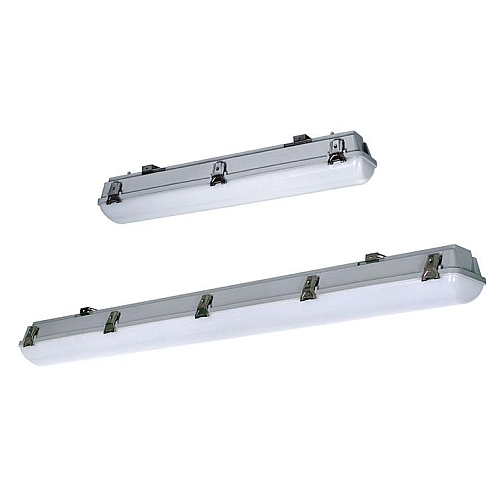 Plafón para tubo de LED 2x9w estanco vacío